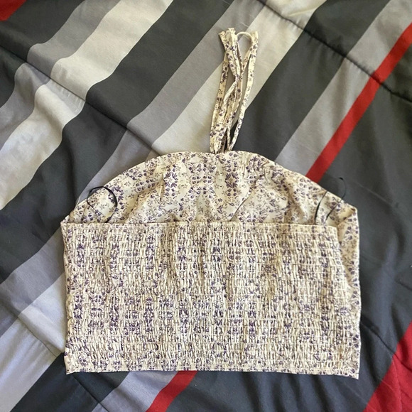 Floral Crop Top - Picture 3 of 3